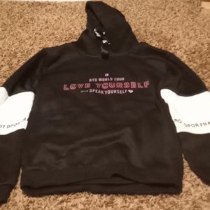 BTS sweatshirt hoodie small new